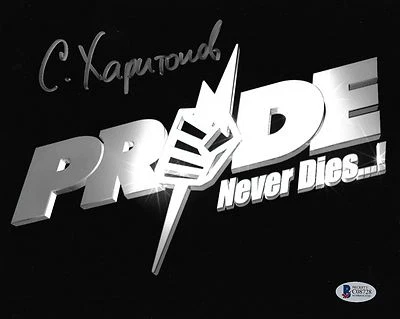 Sergei Kharitonov Signed 8x10 Photo BAS Beckett COA Pride FC Picture Autograph 2 - Image 1 of 4