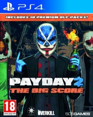 Payday 2: The Big Score (PS4) PEGI 18+ Shoot 'Em Up Expertly Refurbished Product - Image 1 of 2