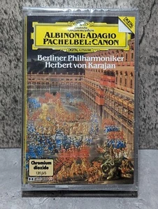 Albinoni : Adagio - Pachelbel : Canon - Berlin Philharmonic Cassette NEW - Picture 1 of 2