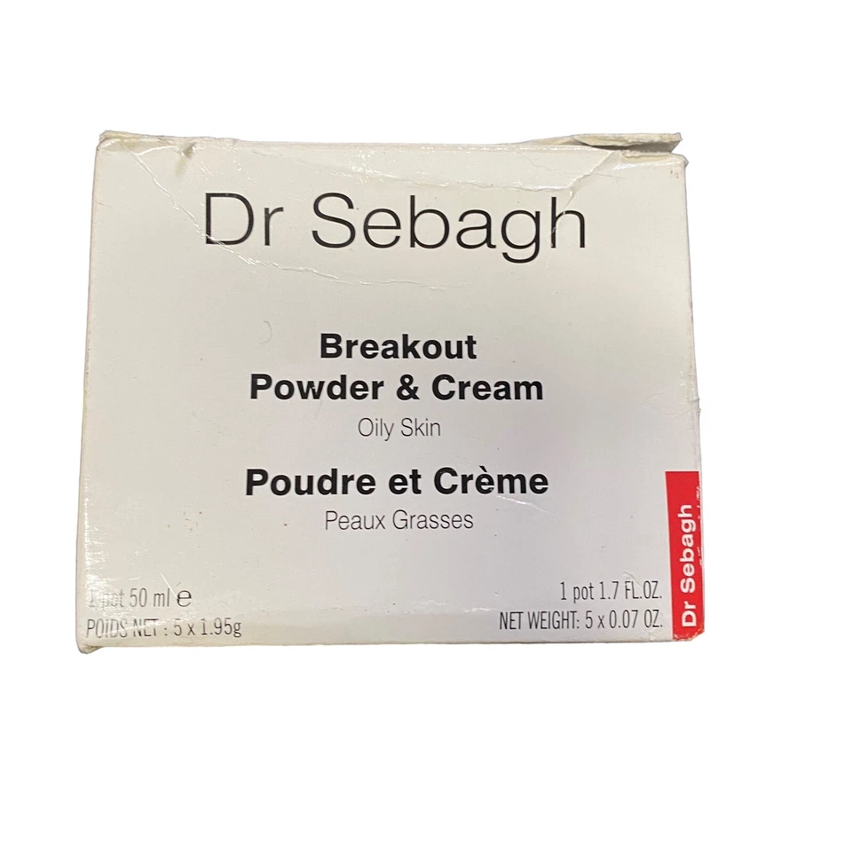 Juego de polvo y crema Dr Sebagh Breakout Foto 1 de 2