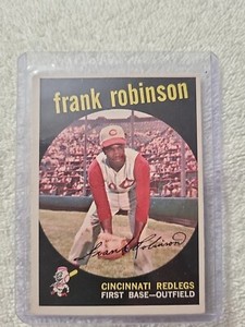 1959 Topps Baseball Frank Robinson #435