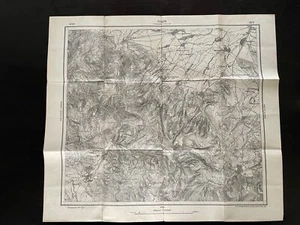 World War I WWI Great War Map of Pazardzhik Peshtera Area Bulgaria 1907 FREE POS - Picture 1 of 9