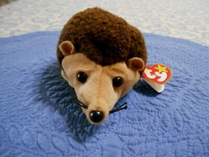 TY Beanie Baby PRICKLES Hedgehog Beanie Baby 1999 ottime condizioni! - Foto 1 di 11