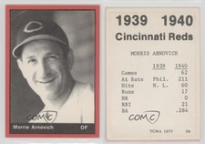 1977 TCMA 1939-40 Cincinnati Reds Moe Arnovich #26