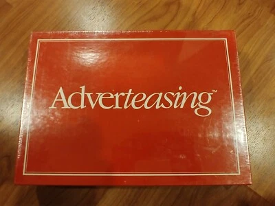 Vntg 1988 Adverteasing Board Game~The Game Of Slogans, Commercials & Jingles New - Image 1 of 4