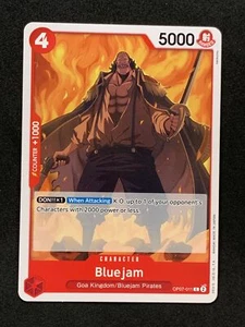 One Piece OP07-011 Bluejam English - 500 Years In The Future - Picture 1 of 2