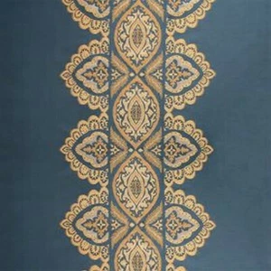 Julia Brendel - India Silk - Neelaa Gold - Large Fabric Remnant - 440cm x 45cm - Picture 1 of 1