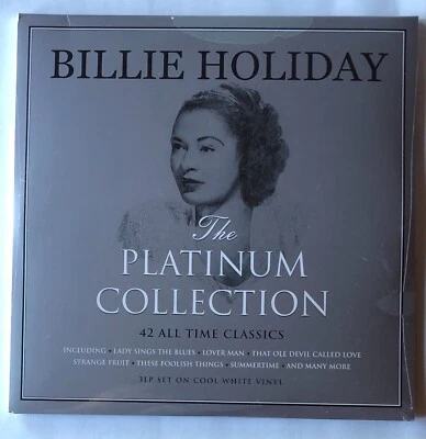 Billie Holiday Platinum Collection White Vinyl Record New Sealed NOT3LP241 - Image 1 of 4