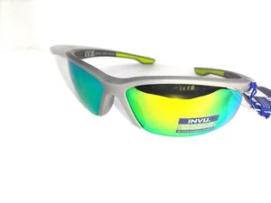 OCCHIALI DA SOLE AVVOLGENTI INVU POLARIZZATI A2203 B UNISEX SUNGLASSES POLARIZED - Imagen 1 de 4