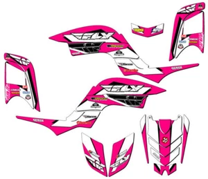 ALL Años Raptor 660 13 Fly Rosa Senge Gráficos Kit Compatible Con Yamaha - Picture 1 of 7