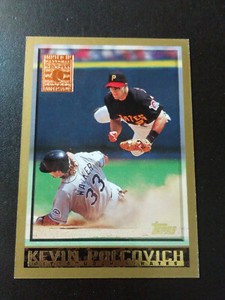 Kevin Polcovich-1998 Topps Baseball-Minted in Cooperstown-nrmt/mt/8-no.79-Pirate