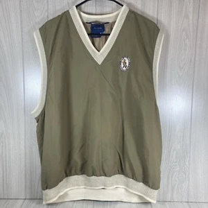 1999 US Open Pinehurst No. 2 Windbreaker Vest L Sunderland Of Scotland Golf - Picture 1 of 10