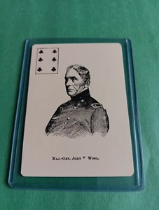 John Ellis Wool Union General Game Playing Card Civil War - Picture 1 of 2
