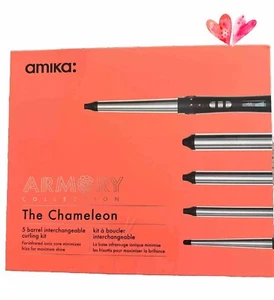 Amika The Chameleon 5 Barrel Interchangeable Curling Kit NEW - Picture 1 of 3