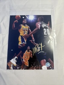 Magic Johnson Lakers autografato 8x10 con certificazione - Foto 1 di 6