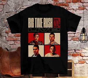 NEW RARE Big Time Rush 2024 Live Black Size S-5Xl Shirt VC2020 - Picture 1 of 3