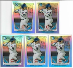 2014 Bowman Chrome Draft Albert Almora Jr. (5) Card Refractor Lot Reds Prospect - Bild 1 von 1