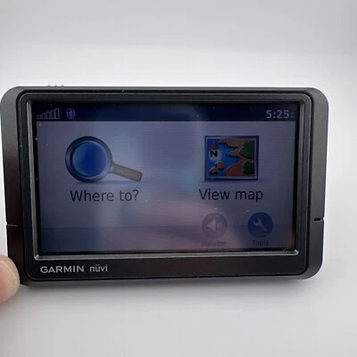 Garmin nuvi 265W GPS Navigation System w/Charging Cable, Clean & Tested Bundle - Image 1 of 2