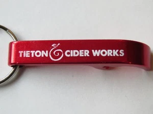 Llavero abrebotellas de metal para cerveza ~ TIETON Cider Works ~  - Imagen 1 de 6