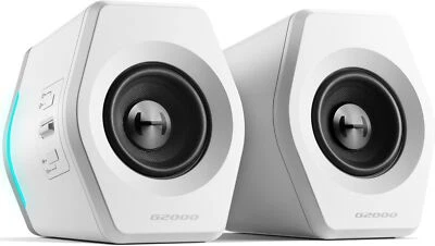 EDIFIER G2000 PC gaming speaker PC PS5 Game monitor Bluetooth/USB/3.5mm white  - Image 1 of 4