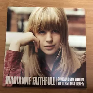 Marianne Faithfull - "Come And Stay With Me: The UK 45s 1964 - 1969" 2LP - Picture 1 of 8