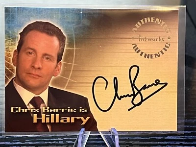 Lara Croft Tomb Raider Chris Barrie is Hillary Autograph Card - Image 1 of 2