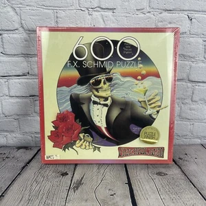 Grateful Dead Skeleton Stanly Mouse Print Puzzle Schmid 600 Pieces SEALED VTG - Picture 1 of 5