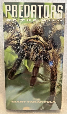 Predators of the Wild Giant Tarantula VHS, 1993 Time Life Video - Image 1 of 3
