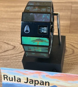 Nixon The Rotolog Green SF Collection Working item Lights on No Links & Box Rare - Picture 1 of 24