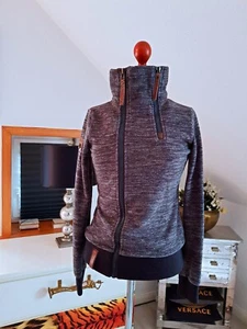 NAKETANO Damen Sweatshirt grau Baumwolle Hoodie Gr.XS-S - Bild 1 von 7