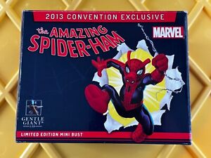 2013 SDCC Exclusive Gentle Giant Amazing Spider-Ham Bust 179/500 Spider-Man RARE
