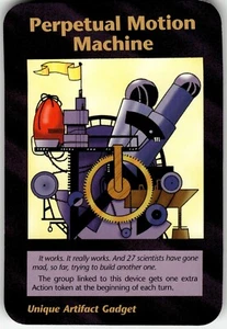 Perpetual Motion Machine Card Limited INWO Illuminati New World Order Game - Picture 1 of 3