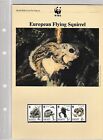 WWF For Nature Stamp Collection 1994 "Euro Flying Squirrel" FDC, PC and Stamps