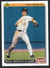 1992 UPPER DECK BASEBALL CARD #715 ANDY VAN SLYKE BEST OUTFIELD ARM NL PIRATES