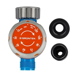 GRÜNTEK Mechanische Bewässerungsuhr  von 15 Min. bis 120 Min. - Bild 1 von 7