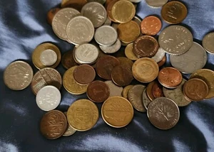 Small Lot Of Mixed World Coins #14 - Picture 1 of 3