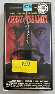 Estate of Insanity. Beta VHS Horror. Rare - Picture 1 of 5