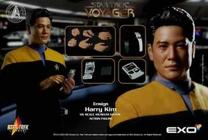 EXO-6 Star trek Voyager Ens. Harry Kim 1/6 Figure - Picture 1 of 2