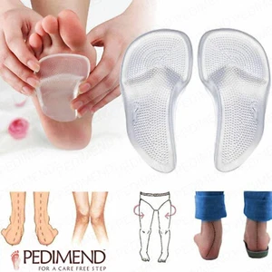 Pedimend™ Silicone Gel Metatarsal AND Arch Support Shoe Insert for Flat Feet- UK - Picture 1 of 12