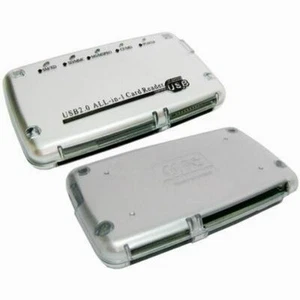 Lettore Memorie Card Esterno ALL IN ONE CF XD SD/MMC SDHC MS SM PRO DUO USB 2.0 - Photo 1/7