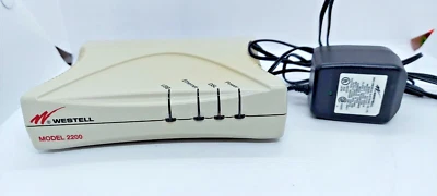 Westell WireSpeed DSL Modem Model A90-210030-04 with Power Cord Model 2200 - Image 1 of 4