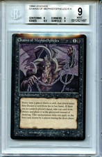 MTG Legends Chains of Mephistopheles BGS 9.0 (9) Mint Magic Card 1497