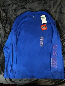 New Men's Nike Florida Gators Long Sleeve Shirt - Picture 1 of 6