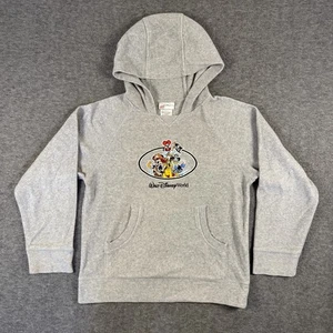Walt Disney World Hoodie Kids Large 10/12 Embroidered Pirate Mickey Goofy Donald - Picture 1 of 13