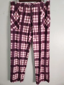 New Lucky Brand Women's Medium Lounge Pants Pajama Pants Plaid - Picture 1 of 4