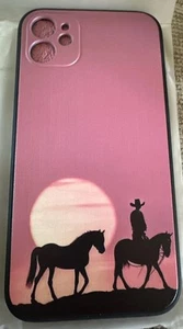 Hülle für iPhone 11 Cowboy Sonnenuntergang - Bild 1 von 3
