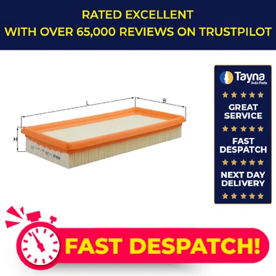 Air Filter fits DODGE NEON 2.0 94 to 99 Mahle Genuine Top Quality Guaranteed New - Изображение 1 из 4