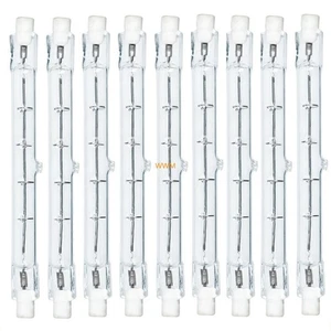 10pcs/Set Halogen R7s 120W (=150W) 118mm Halogenstab warmweiß 2900K dimmbar - Bild 1 von 6