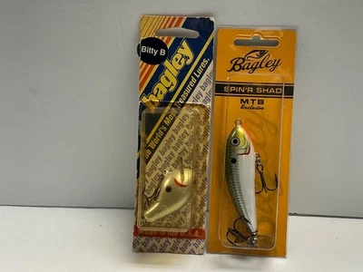 Lote de señuelos Bagley Bitty B & Spin'r Shad Foto 1 de 2
