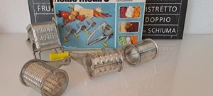 Moulinex Reibe Mouli Grater mit 3 Trommeln aus METALL - Bild 1 von 5
